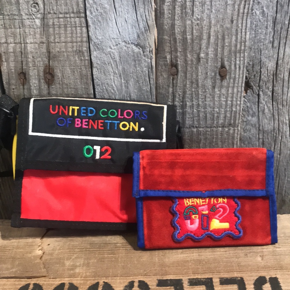Vintage United Colors of Benetton Purse & Wallet 012